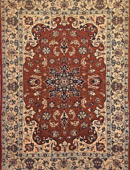ISFAHAN IRAN 2,05 X 1,16 ( WOOL KORK )